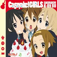 桜高軽音部 [平沢唯・秋山澪・田井中律・琴吹紬(Cv:豊崎愛生、日笠陽子、佐藤聡美、寿美菜子)] — Cagayake!Girls — обложка